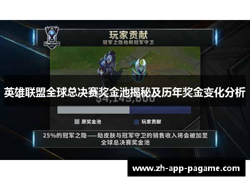 英雄联盟全球总决赛奖金池揭秘及历年奖金变化分析