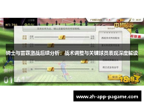 骑士与雷霆激战后续分析:战术调整与关键球员表现深度解读 骑士与雷霆激战后续分析:战术调整与关键球员表现深度解读